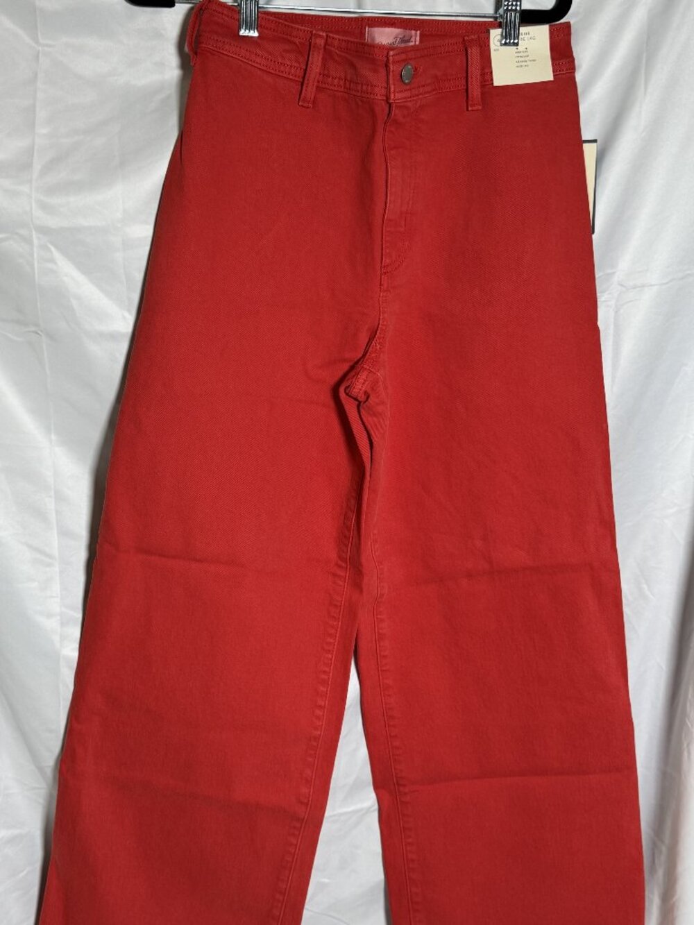 Universal Thread Red Sailor Wide Leg Pant Womens Size 4 NEW!! NWT!!